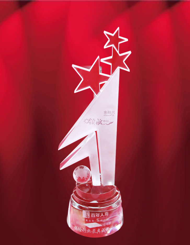 2013年1月11日百年人寿荣获金融界“2012年度领航中国卓越榜保险行业最具成长性奖”